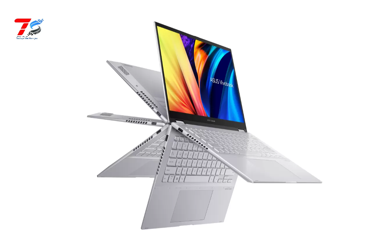 Laptop Asus Vivobook S 14 Flip TP3402VA-LZ118W (Core i9-13900H | 16GB | 512GB | 14.0-inch| Cảm Ứng | W11H | Bạc)